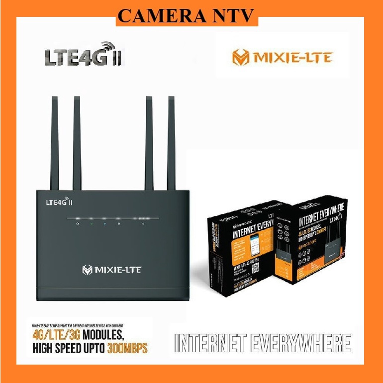 BỘ PHÁT 3G/4G WIFI MIXIE - LTE 4G