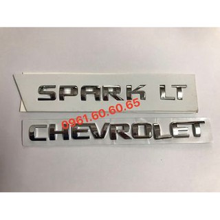 Chữ Spark , Chữ Chevrolet dán xe