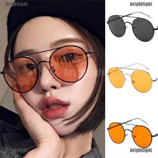 [Bright] Women Oval Sunglasses Frame Vintage Glasses Trendy Fashion Retro Shades New [LT]