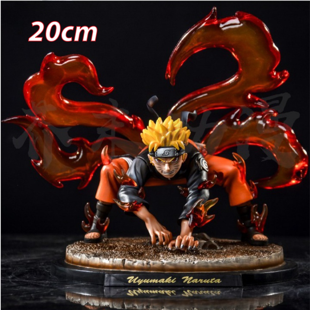 Mô hình Naruto, Gaara nhất vĩ cực chiến cao 14cm decor trang trí cực chất, mô hình anime siêu chất, figure naruto