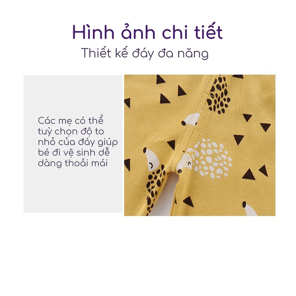 Bộ thu đông cho bé trai bé gái từ 12 tháng đến 7 tuổi đồ bộ set trang phục quần áo trẻ em dài tay chất cotton BTD01