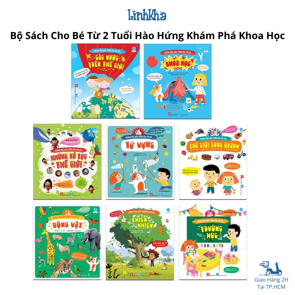 Sách - Khám Phá Đầu Tiên Của Tớ Về - Đinh Tị - LinhKha
