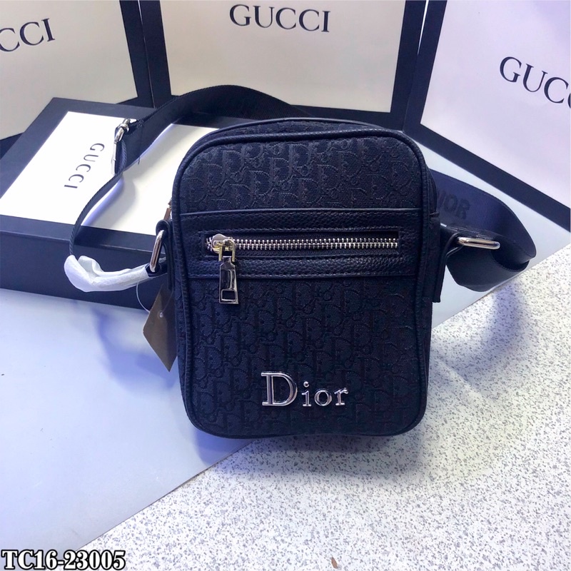 TÚI ĐEO CHÉO DIOR TAG SẮT , TÚI ĐEO CHÉO NAM VẢI DỆT Tc16 | BigBuy360 - bigbuy360.vn