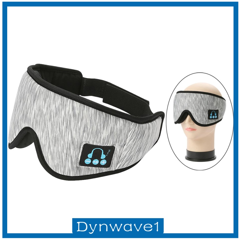 [DYNWAVE1]Wireless Bluetooth Stereo Eye Mask Sleep Headphones for Sleeping Black