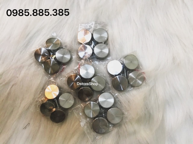 Nắp chụp inox chụp chân vít size 19mm