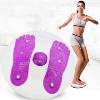 Dụng cụ xoay eo giảm mỡ có massage bàn chân