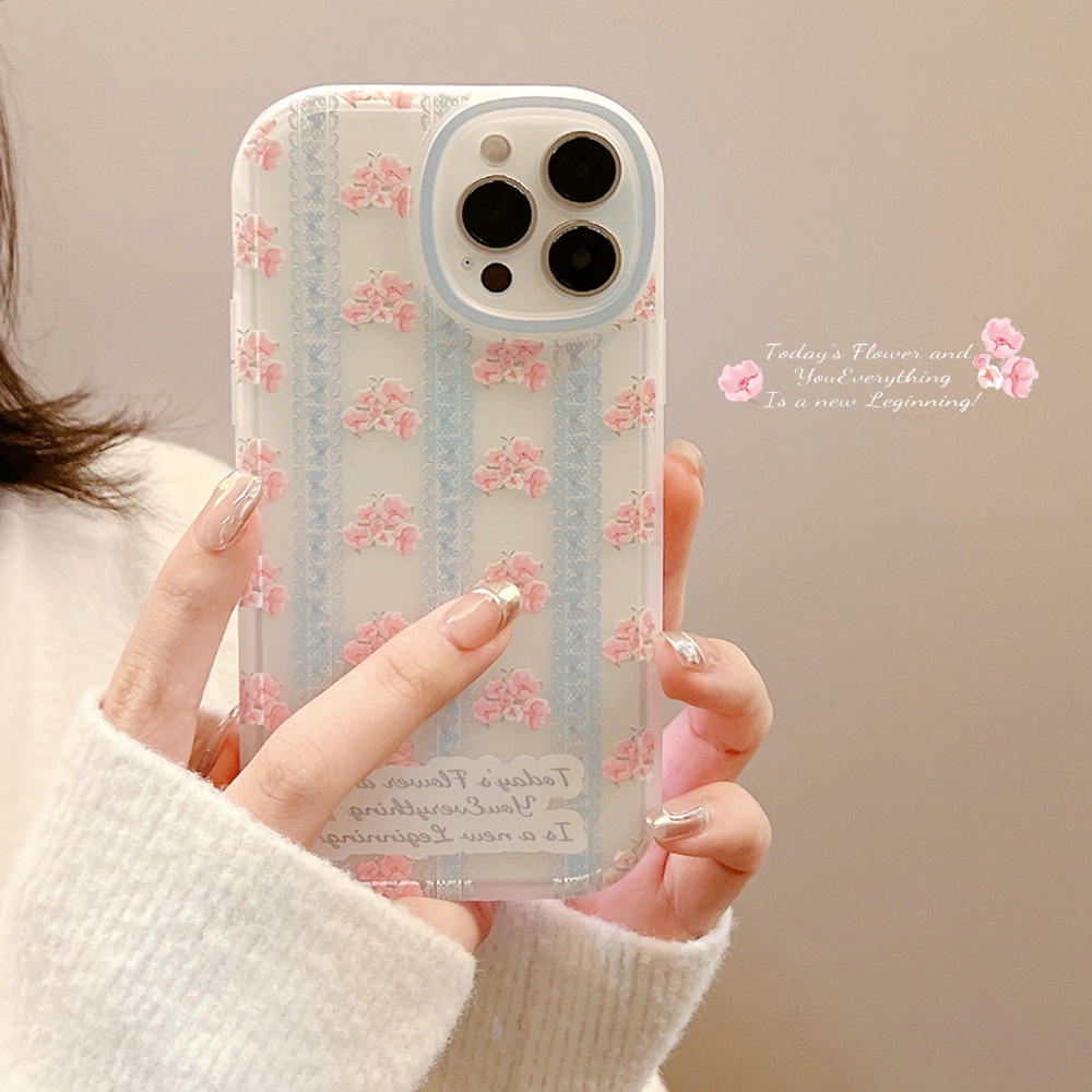 Ốp ĐiệN ThoạI KiểU Hoa Cho iphone 7 8 plus x xr xs 11 12 13 14 15 mini pro max se 2020