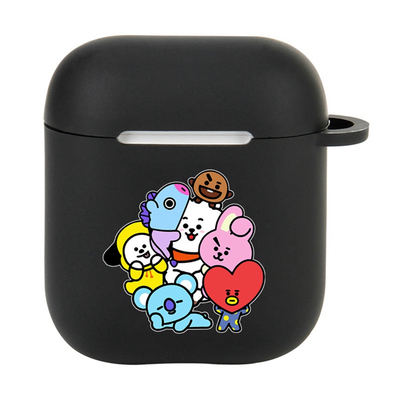 Vỏ Bảo Vệ Hộp Sạc Tai Nghe Airpods In Hình Bt21 Xinh Xắn Ốp