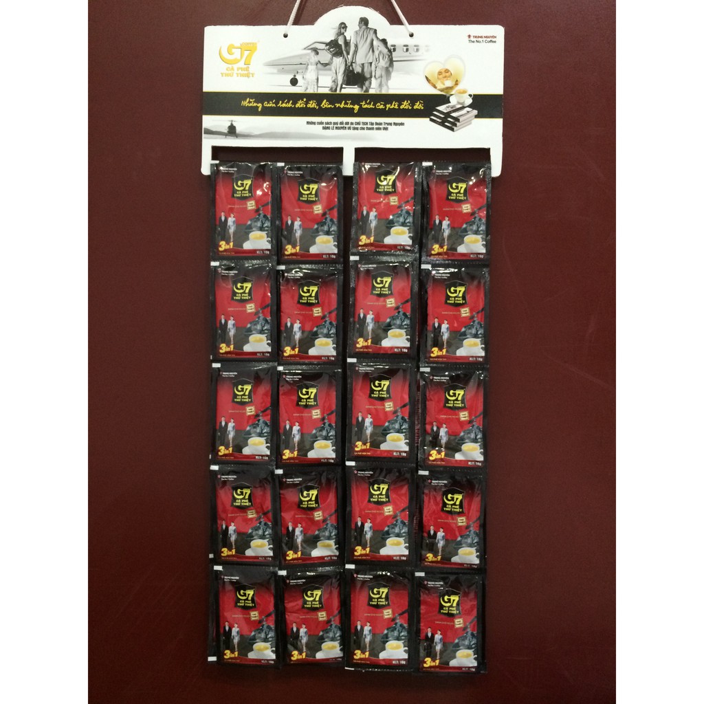 (Combo 10 Gói ) Cà Phê Gòa Tan G7 3in1