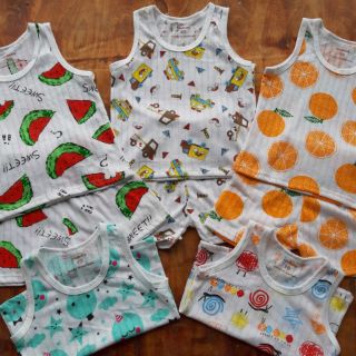 Combo 5 bộ cotton giấy cho bé