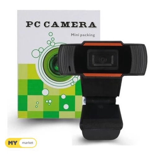 Webcam học Zoom online cho học sinh giá rẻ Pc Camera Mini Packing có mic