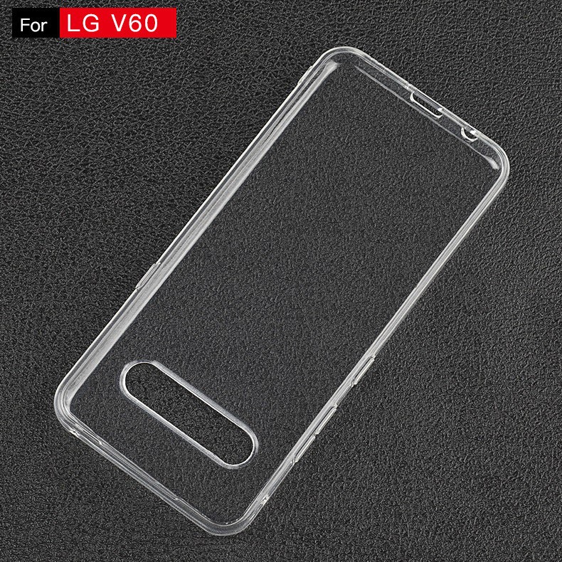 Ốp Lưng Silicon Trong Suốt Cho LG V60 ThinQ