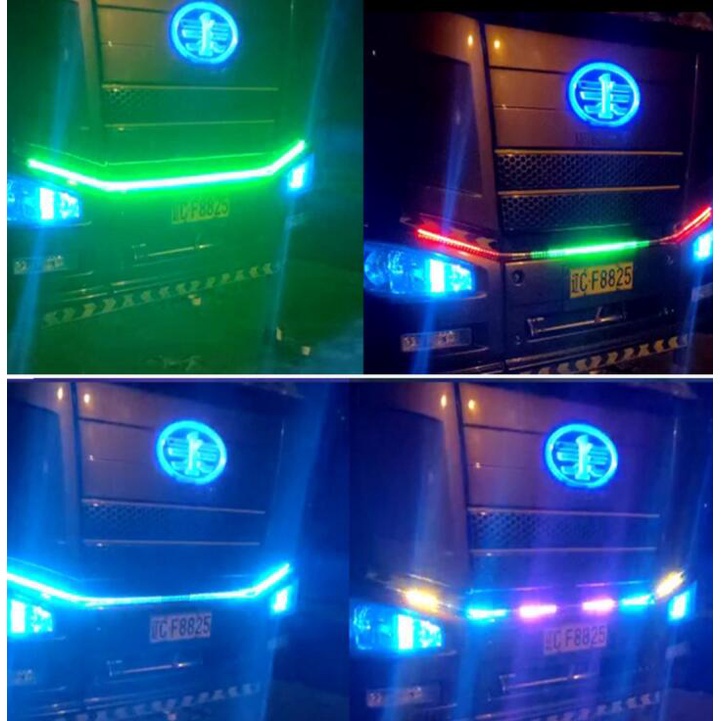 Dải Đèn Led RGB 24V Trang Trí Đuôi Xe Tải