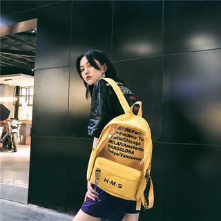 Balo trong suốt cực chất Ulzzang Hàn Quốc Order