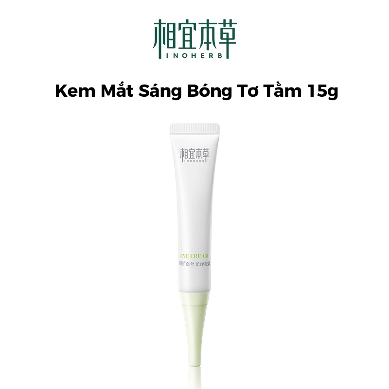 Kem mắt INOHERB Quadruple Silk Shine Moisturizing Eye Cream 15g dưỡng ẩm mịn mượt