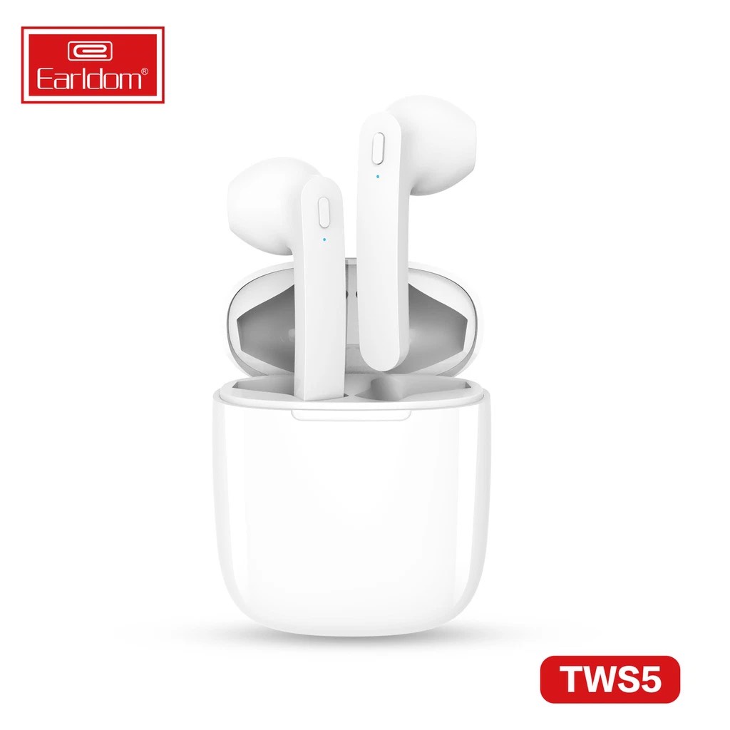 Tai Nghe Bluetooth Earldom TWS5  Âm Thanh Cực Hay, Pin Lâu Bảo Hành 1 Năm