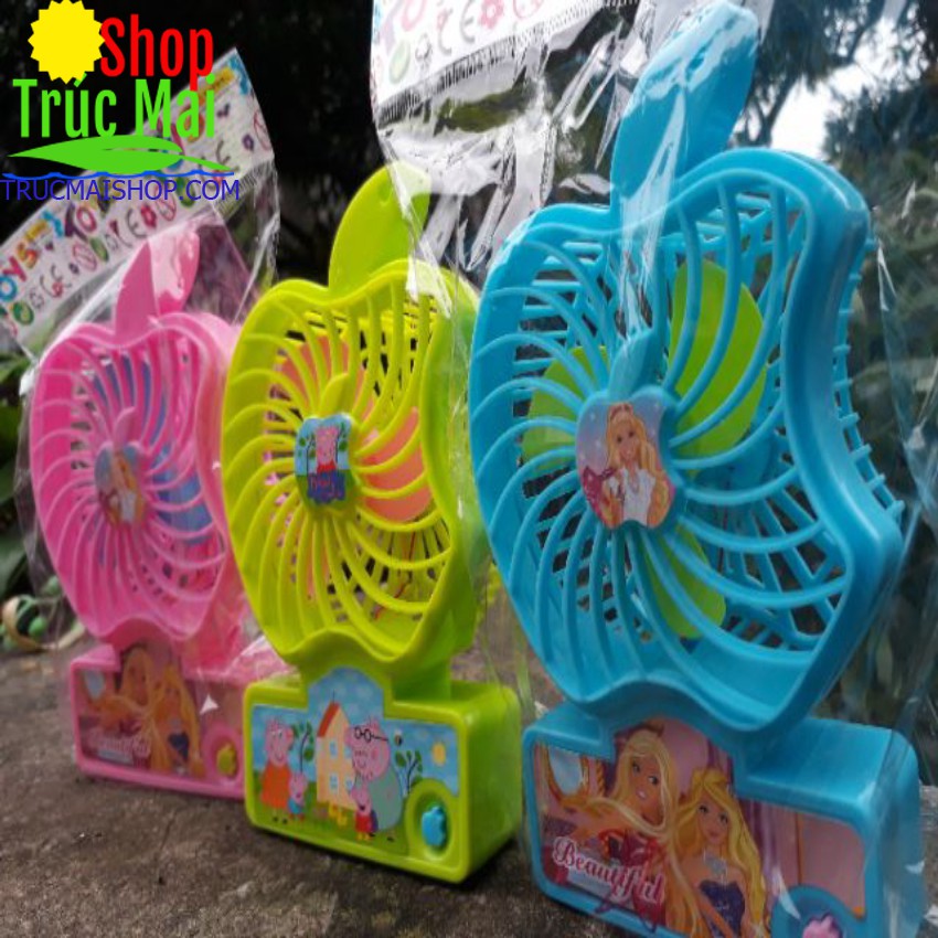 Quạt mini chạy pin