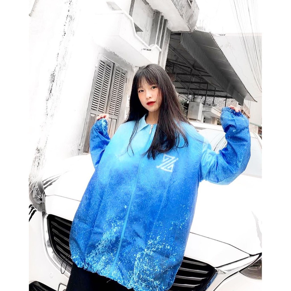 ÁO KHOÁC LOANG Z XANH HỒNG - ÁO BOMBER GIÓ LOANG CHỮ Z DÂY RÚT BO CHUN | BigBuy360 - bigbuy360.vn