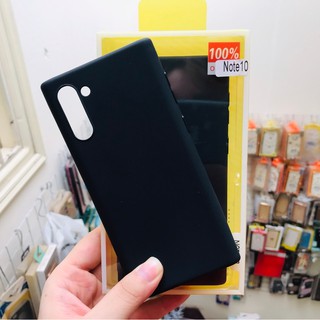 [New] Ốp lưng Samsung Note 10/Note 10 Plus dẻo đen cao cấp
