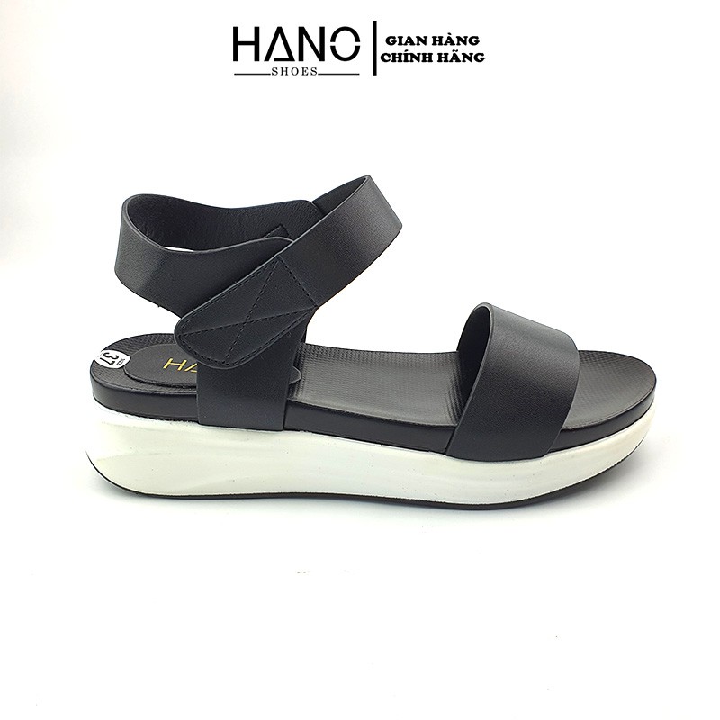 Sandal Đế Xuồng 3p,3cm,3 phân Siêu nhẹ Quai ngang Da Cao Cấp Chuẩn Xịn VNXK