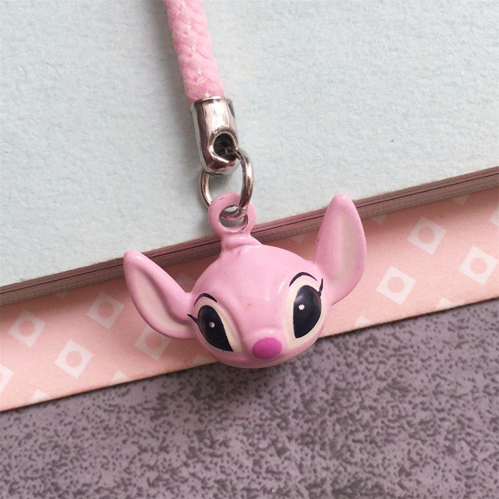 NORMAN Mobile Phone Accessories Phone Bell Straps Novelty Gift Phone Lanyard Mobile Phone Straps Cartoon Pattern DIY Keychain Stitch for Phone Phone Charm Winnie the Pooh Bell Pendant