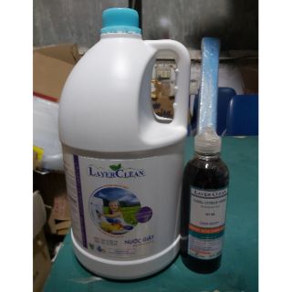 1can Nước giặt hữu cơ layer 5l tặng 1chai nước rửa chén 300ml
