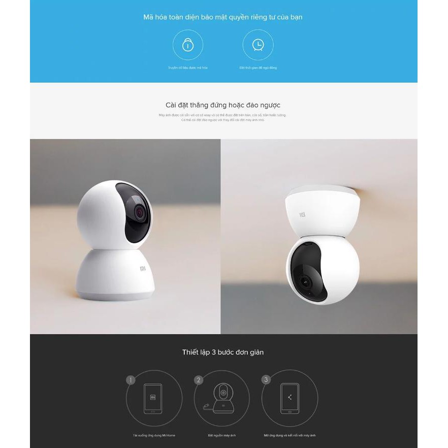Camera XIAOMI 2K | CAMERA XIAOMI 1080P | CAMERA WIFI 360 XIAOMI | HOẢ TỐC | MIHOANGGIA