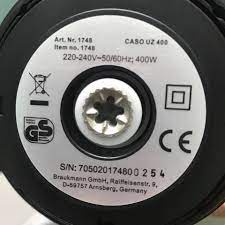 Máy xay thịt CASO UZ400, công suất 400W, xay được khoảng 2-300gr thịt