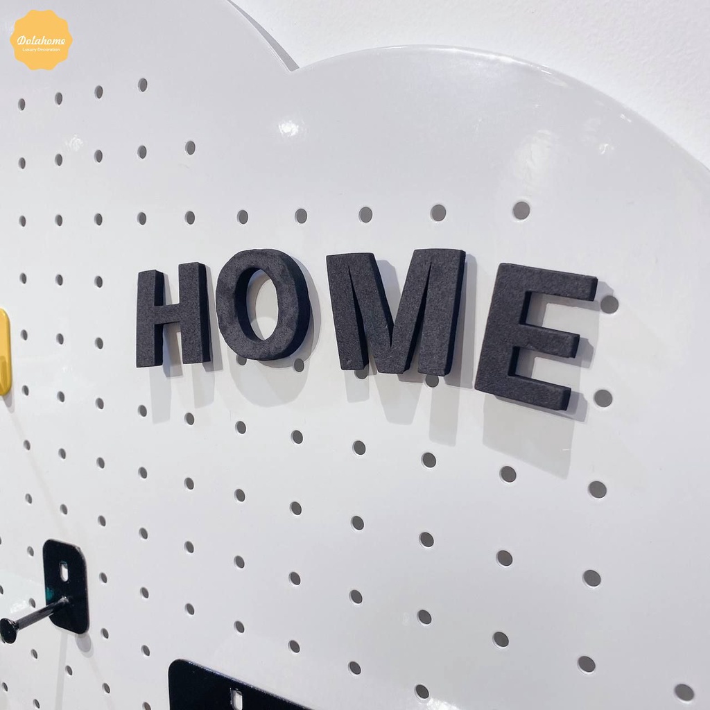 Chữ đính nam châm Dola Home trang trí ý nghĩa và tạo động lực mỗi ngày - Phụ kiện bảng Pegboard