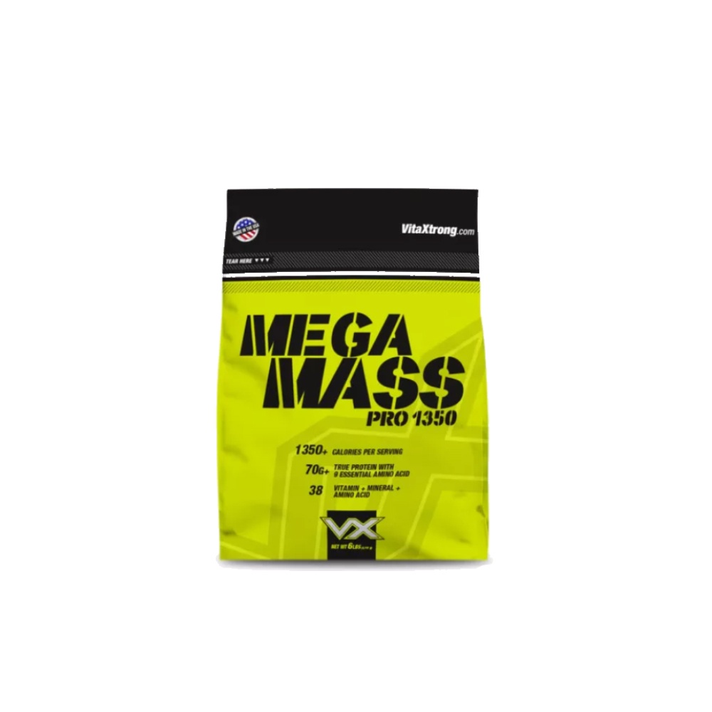 Thực Phẩm Bổ Sung Tăng Cân và Cơ Nạc VitaXtrong Mega Mass Xtreme 1350 5.4kg - Chính hãng