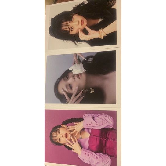 Postcard chính hãng jisoo blackpink