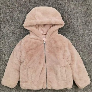 Áo khoác lông cao cấp TU bé gái 1-6 tuổi