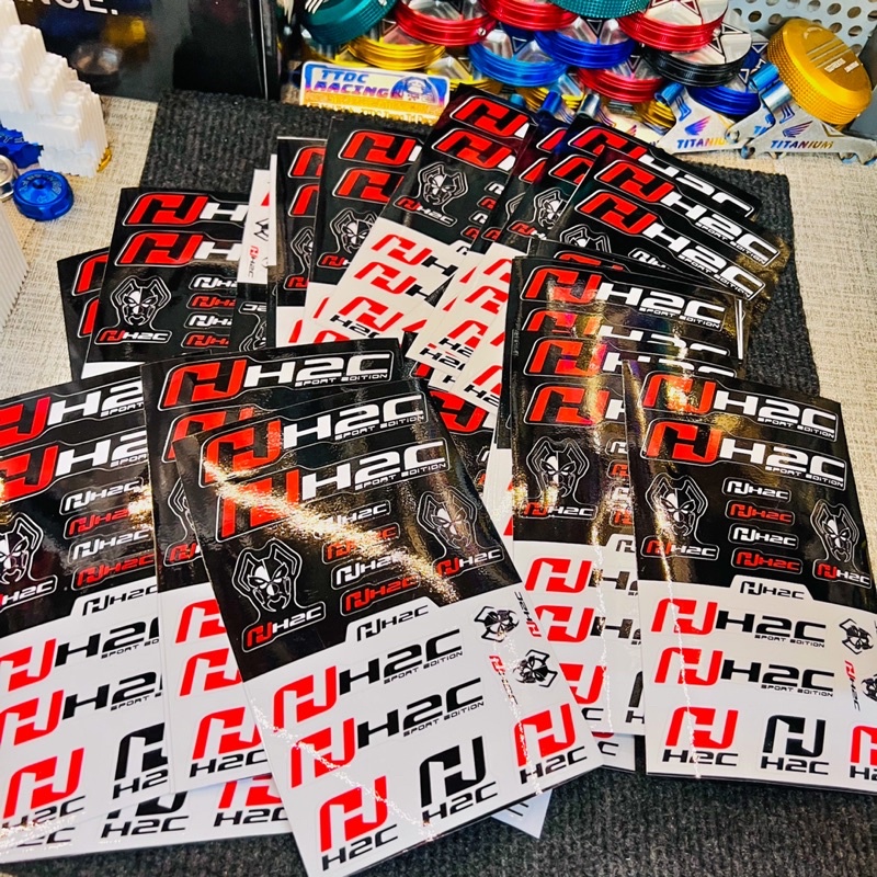 Tem Decal Set Sticker H2C ✌