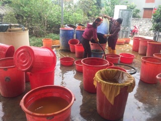 TINH BỘT NGHỆ 1KG (thủ công nhà làm)