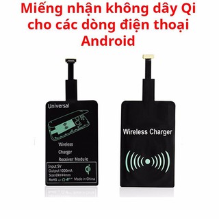 MIẾNG NHẬN SẠC KHÔNG DÂY CHO ANDROID