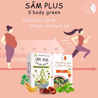 Sâm Plus S’body green_giảm cân sau sinh an toàn