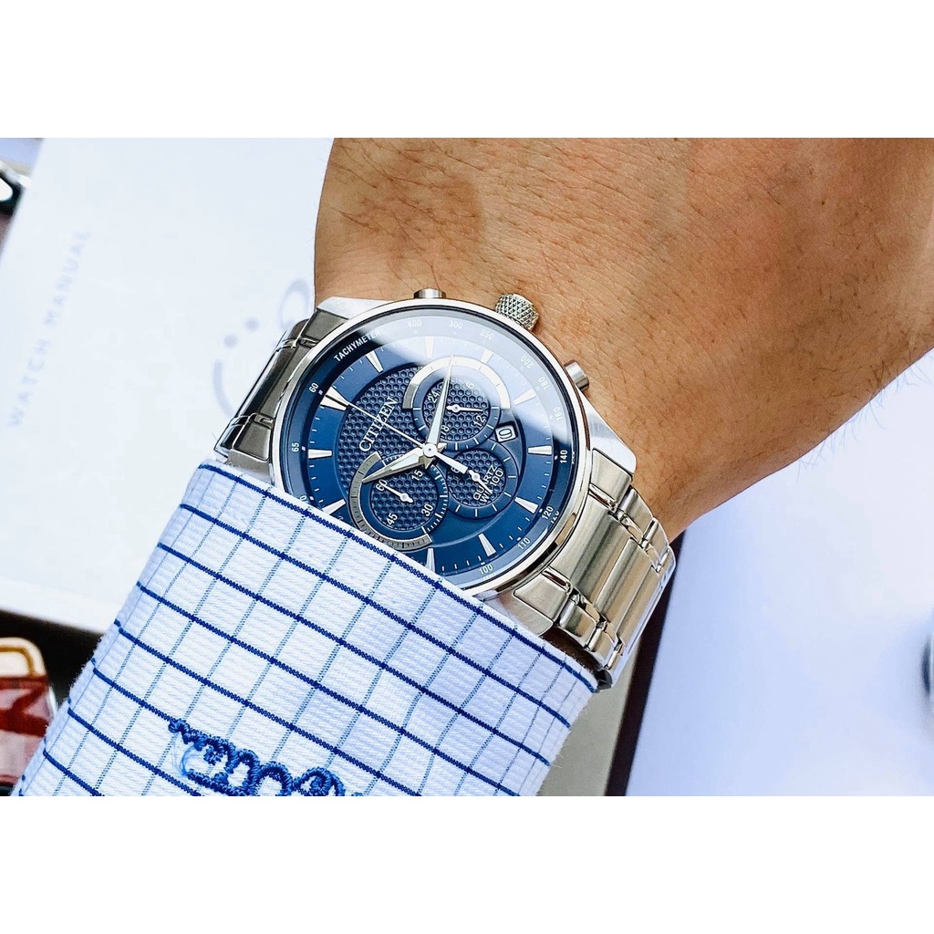 Đồng Hồ Nam CITIZEN Quartz AN8190-51L Chính Hãng Tặng Dây Da Cao Cấp