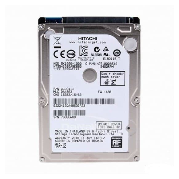 Ổ Cứng Trong Suốt Cho Laptop Hitachi 320gb 2.5 "