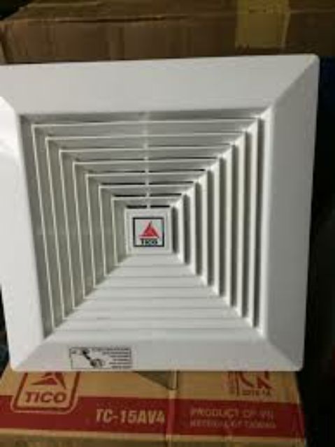 Quạt âm trần hút ngang 15Av4 20Av4 TiCO