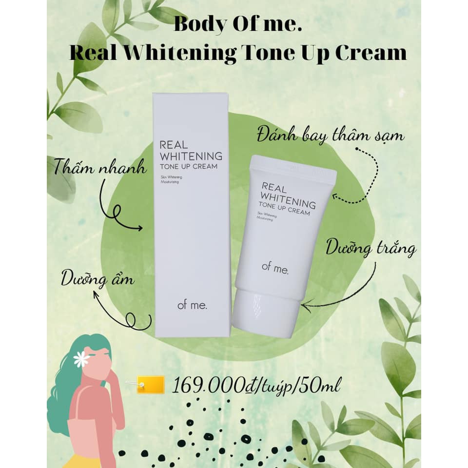Kem dưỡng trắng , giảm thâm nách, khủy tay, chân, bẹn, mông... body of me Hàn Quốc