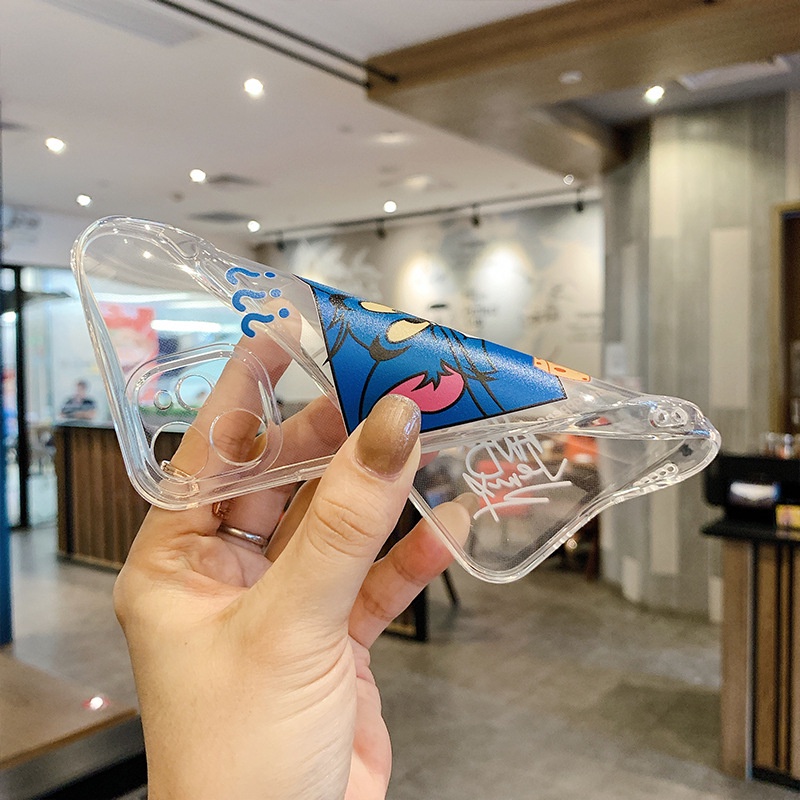 Ốp điện thoại hình con mèo/ con chuột đầy nghi ngờ cho iPhone 13 12 11 Pro Max 6 6s 7 8 Plus X XS Max 13 12 Mini | BigBuy360 - bigbuy360.vn