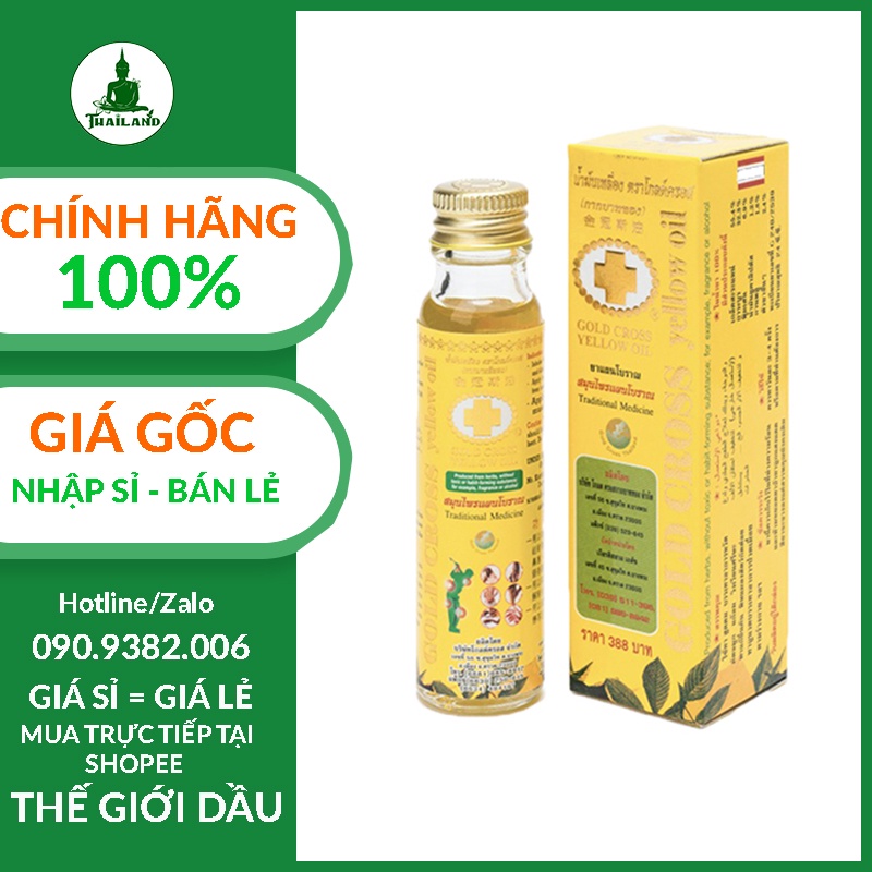 Dầu Thập Tự Vàng Thái Lan 24ml