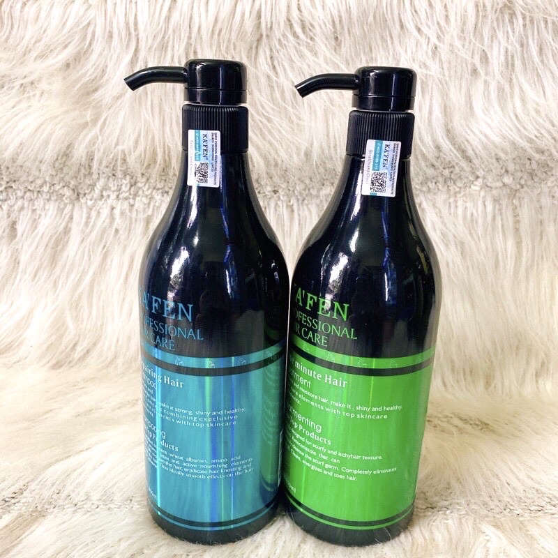 Dầu Cặp Siêu Phục Hồi Tóc K’AFEN 800ml - PHỤC HỒI TÓC HƯ TỔN CHUẨN SALON