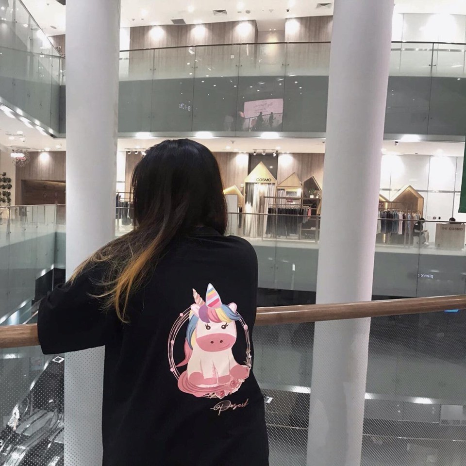 Áo Thun Tay Lỡ Unicorn Squad - Poseidon.est2019