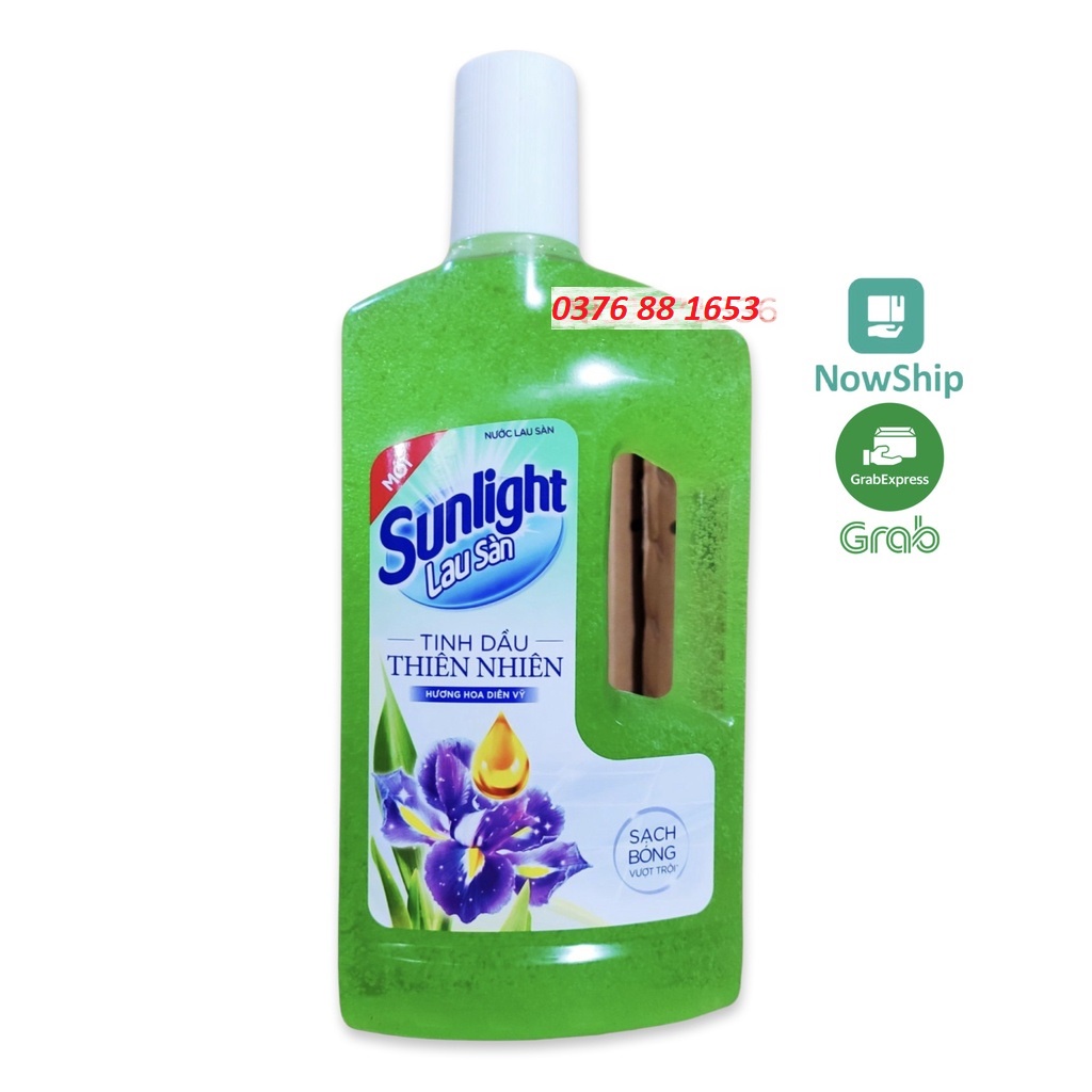 [Hoả Tốc] Nước lau sàn Sunlight (Hương Hoa Diên Vỹ (Hoa Hạ) Xanh Lá, Hồng Lily, Thiên Nhiên Trắng, Thiên Thảo Vàng 1kg