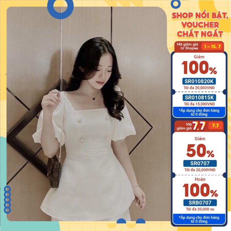Set áo peplum ngọc + quần đùi ( ảnh thật trải sàn )