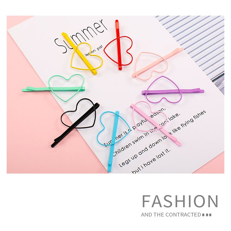 Kẹp Tóc Xinh Xắn Màu Pastel