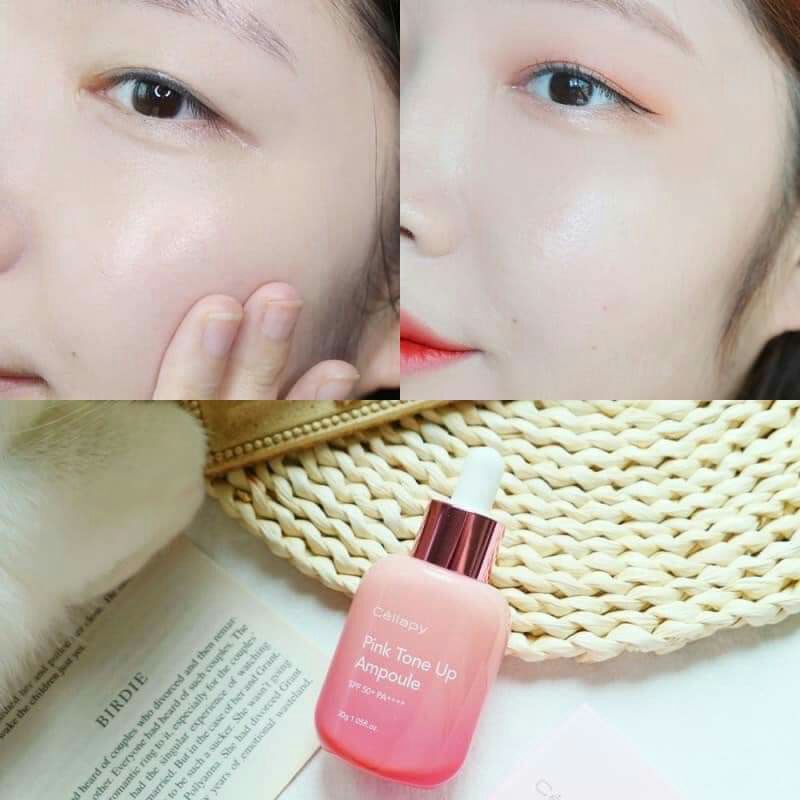 Có bill_Serum dưỡng trắng nâng tone CELLAPY PINK TONE UP AMPOULE