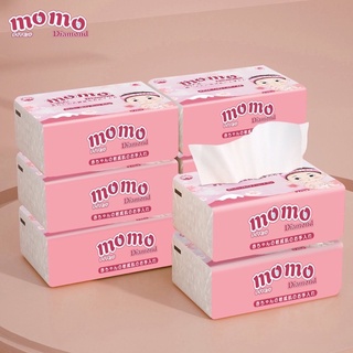 Khăn giấy ăn Momo Diamond 4 lớp siêu dai