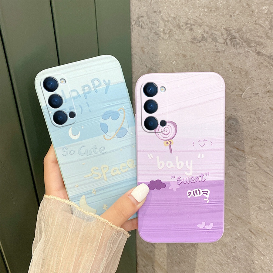 ốp lưng OPPO Reno 4 ốp lưng OPPO Reno4 4G Ốp Điện Thoại Silicon Mềm Chống Sốc Họa Tiết Hoạt Hình Cho oppo reno 4 4G